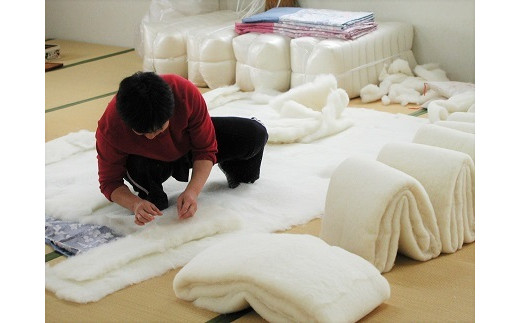 富田屋産業 本仕立て 手作りかいまき掛布団 赤色 群馬県館林市 ふるさと納税 ふるさとチョイス