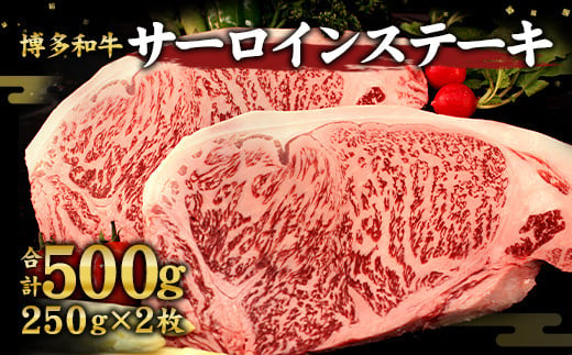 博多 和牛 サーロイン ステーキ 250g ×2枚 計 500g 牛肉