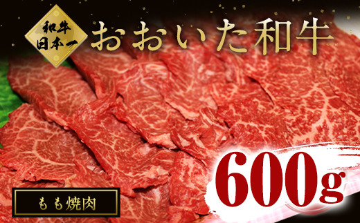 大分県竹田市産 おおいた和牛 もも 300g×2P 計600g 焼肉用