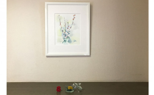 アトリエ青い鳥 水彩画「早春」 - 福岡県小郡市｜ふるさとチョイス