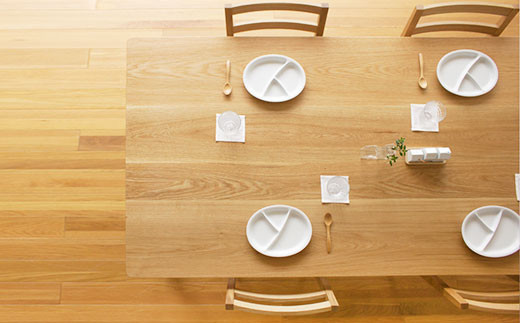 高野木工 プレーンダイニングテーブル 150×85 北欧家具 テーブル ナチュラル※椅子は付きませんのでご注意下さい。