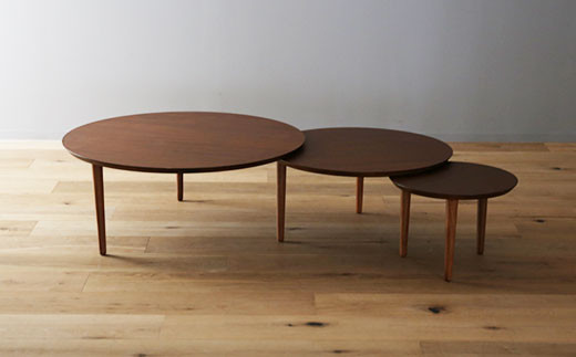 高野木工 バルーン 90-3WN 北欧家具 テーブル ナチュラル