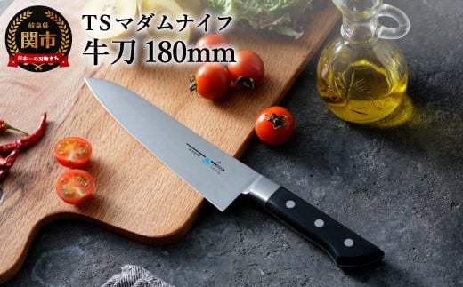 TSマダムナイフ/口金付きモデル 牛刀 H18-19  912010 - 岐阜県関市