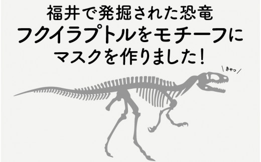 恐竜マスク フクイラプトル 黒 Llサイズ A 3311 08 福井県坂井市 ふるさと納税 ふるさとチョイス