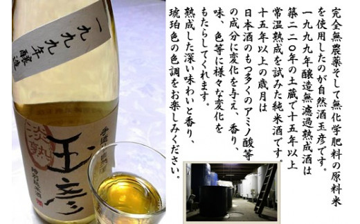 1999年醸造 古酒 玉彦（720ml×1本）
