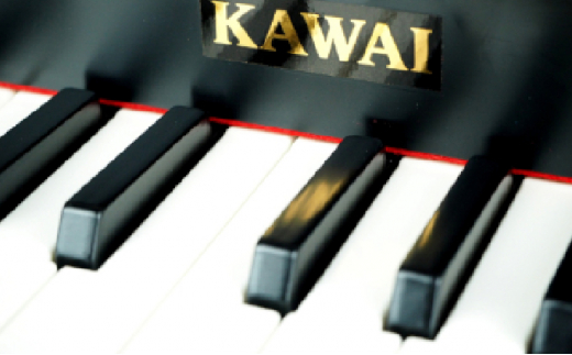 KAWAIミニグランドピアノ黒（1191） [№5786-3637]