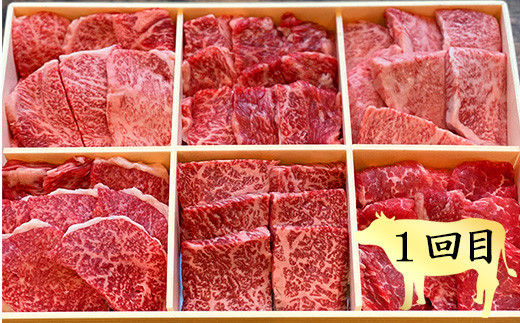 佐賀牛の厳選6種盛。部位ごとの肉の旨味、サシを食べ比べてくださいませ。