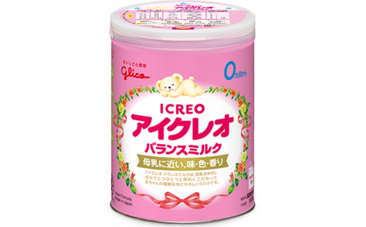 アイクレオバランスミルク【大缶】８００ｇ缶×８缶セット|株式会社アイクレオ