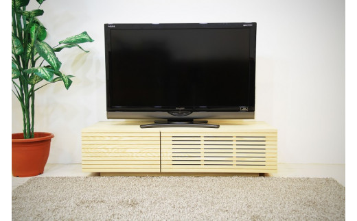 EL105 風雅 無垢材テレビボード テレビ台 W1200【開梱設置付き 