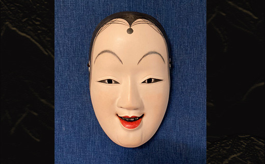 椎葉神楽面】古川三鶴亀作 招福面(女面)伝統工芸品【椎葉の伝統と ...