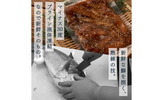 高知の海鮮丼の素「ブリの漬け丼」１食80ｇ×５パックセット＜高知市 