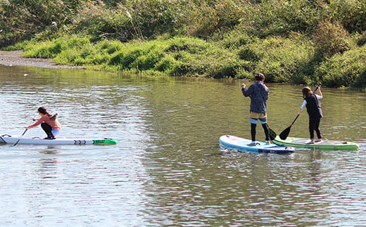 古利根川を「SUP」で水上クルージング 1名様分(小学4年生以上)【0131】