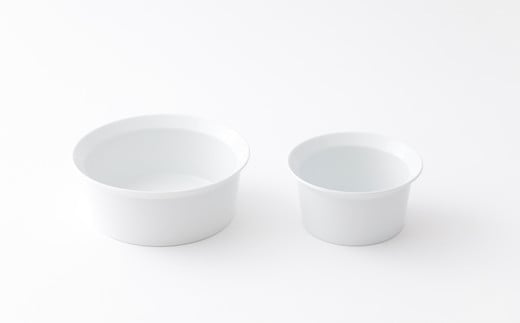 有田焼/1616/arita japan/TY Round Bowl White2客セット