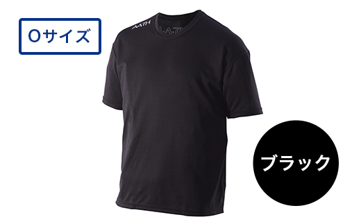 I4-04H【カラー：ブラック サイズ：O】リカバリーウェア A.A.TH/ ハーフTシャツ（品番：AAJ99301） 258500 - 新潟県長岡市