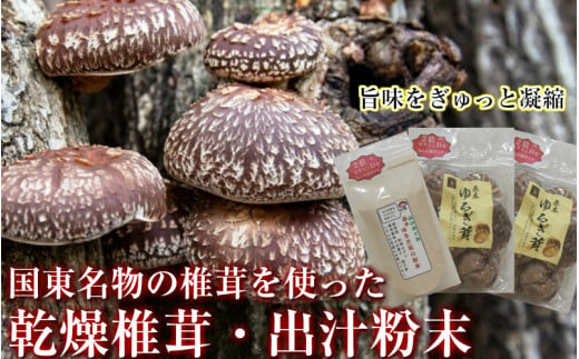 乾し椎茸 冬菇110g（国東半島宇佐地域世界農業遺産ブランド認証品