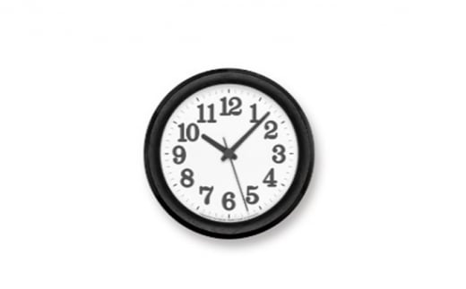 Clock C Small / ブラック （YK15-05 BK）Lemnos レムノス 時計 [№5616-0430] 854652 - 富山県高岡市