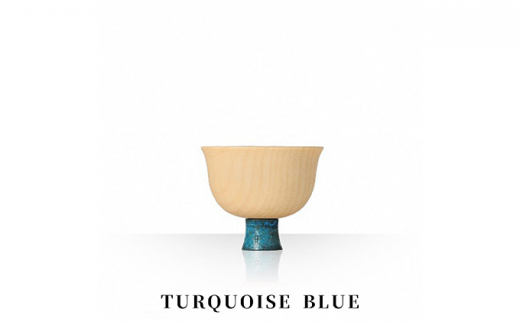 Guinomi Sake Cup　WAN KISEN（SHORT series）　TURQUOISE BLUE [№5616-7017]0036 854286 - 富山県高岡市