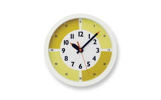 fun pun clock with color! / イエロー （YD15-01 YE） Lemnos レムノス  時計 [№5616-0468] 854680 - 富山県高岡市