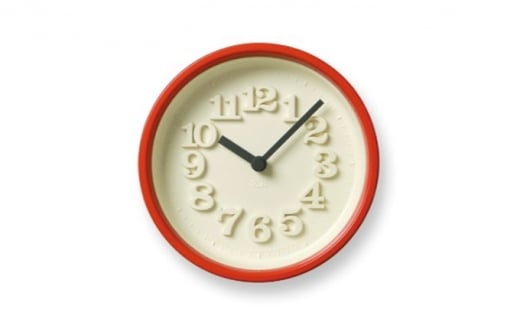 小さな時計 / レッド（WR07-15 RE）Lemnos レムノス 時計 [№5616-0366] 854599 - 富山県高岡市