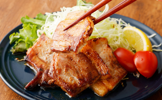 熊本県産 モンヴェールポーク モモ肉 みそ漬け 1kg (250g×4P) 調理例