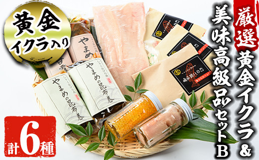 黄金イクラと美味高級品セットB(6種)