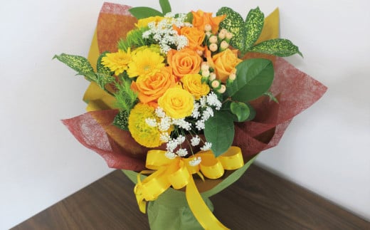そのまま飾れる「スタンディングブーケ（花束）」お祝い用（大）　F018 263709 - 北海道栗山町