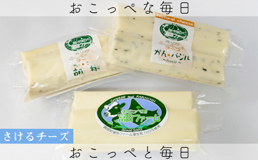 牧場から直送 さけるチーズ3種類 フレッシュタイプ 北海道興部町 ふるさと納税 ふるさとチョイス