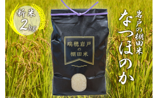 【新米予約】 令和5年 長崎県産 なつほのか (精米) 2kg 数量限定 / 長崎県農産品流通合同会社 / 長崎県 雲仙市 [item0482] 新米  米 お米 期間限定