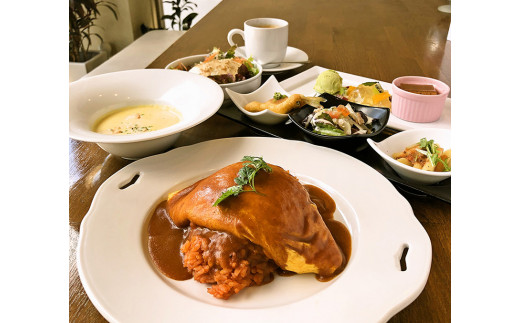 ウフウフ オムライスランチ ペアお食事券 岐阜県大垣市 ふるさと納税 ふるさとチョイス