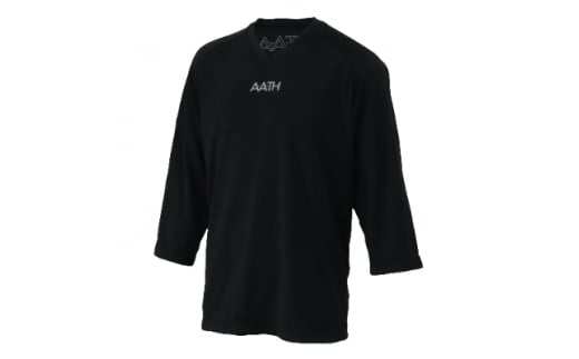 リカバリーウェア A.A.TH / レストTシャツ ※カラー:ブラック/ サイズ L【1226456】 696278 - 福島県川俣町