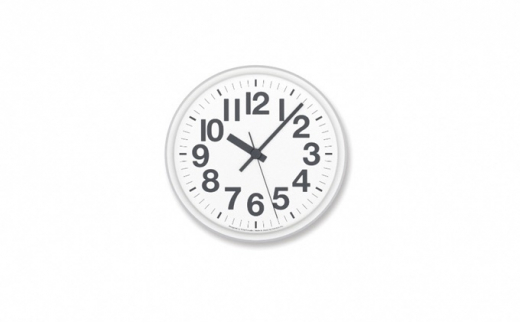 Clock B/ ナチュラル（YK21-16NT）Lemnos 掛け時計[№5616-0670] - 富山