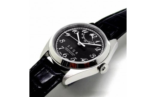 [腕時計 機械式]SPQR Ventuno pr-nc(ブラック)