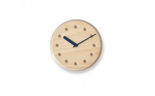 Paper-Wood CLOCK dot / ネイビー （DRL19-07 NV）[№5616-0710] 854978 - 富山県高岡市