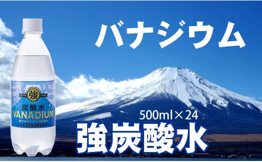 イオン銀行 ふるさと納税特設サイト Powered By ふるさとチョイス 佐賀県小城市 富士山バナジウム強炭酸水 500ml 24本