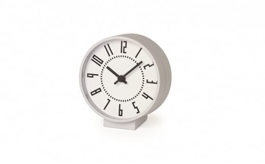 eki clock s / ホワイト（TIL19-08 WH）[№5616-0719] 854989 - 富山県高岡市