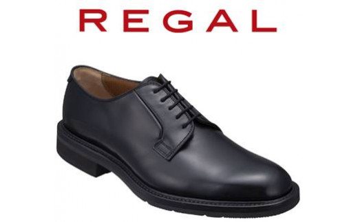 REGAL 革靴 紳士 ビジネスシューズ プレーントウ ブラック 14TR 八幡平市産モデル 25.5cm ／ ビジネス 靴 シューズ  リーガル|BZ_株式会社リーガルコーポレーション