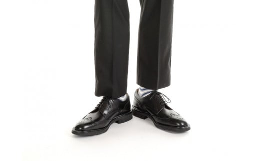 REGAL 革靴 紳士 ビジネスシューズ ウイングチップ ブラック 15TR