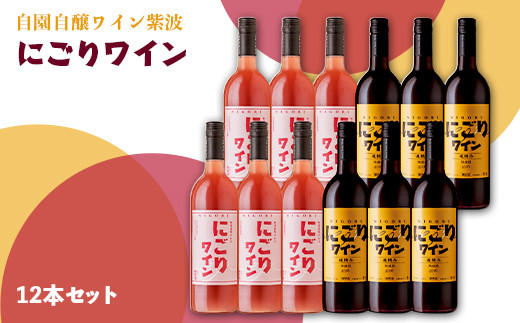 1025自園自醸ワイン紫波 にごりワイン12本セット 岩手県紫波町 ふるさと納税 ふるさとチョイス