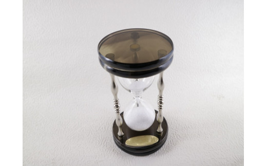 茶水晶砂時計 １分計 山梨県甲府市 ふるさと納税 ふるさとチョイス