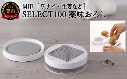 H8-115 ＜ワサビ用・生姜用おろしセット＞■SELECT100 薬味おろし ◇ 貝印 (DH5704) 915394 - 岐阜県関市