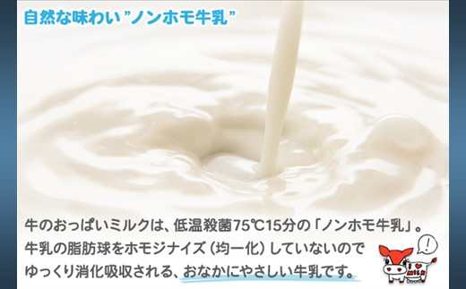 おっぱいミルクはおなかにやさしい牛乳です。