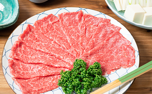 佐賀牛はトップレベルの肉質となっており、柔らかな赤身の中に決め細やかなさしの旨みが特長です。