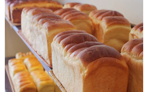 北海道産小麦の石窯焼き人気の食パン3種4本食べ比べセット【19037】