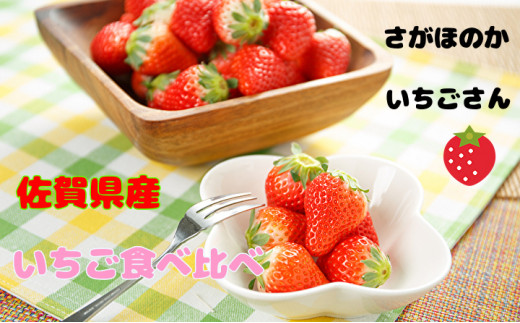佐賀県産いちご食べ比べセット(写真はイメージです)