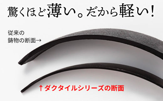 岩鉄鉄器 ダクタイルポット 20 超軽量 万能サイズの蓋つき鉄鍋【IH対応 