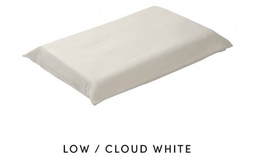 激安の BRAIN SLEEP オーガニックコットンカバー LOW PILLOW 枕