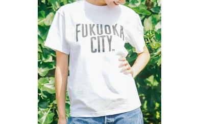 FUKUOKA CITY T-shirt（フクオカシティTシャツ）ホワイト・120サイズ 577393 - 福岡県福岡市