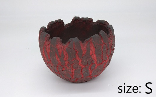 BB-1 陶芸家の植木鉢 Opot ［Fireball・size:S］
