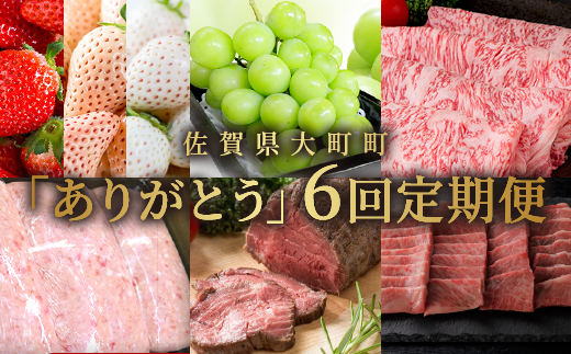 佐賀県大町町 ありがとう 6回定期便 Os 佐賀県大町町 ふるさと納税 ふるさとチョイス