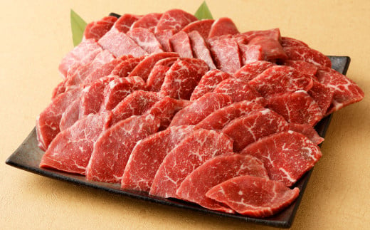 鹿児島黒毛和牛 赤身 モモ肉 焼肉用 500g 国産 牛肉 もも肉